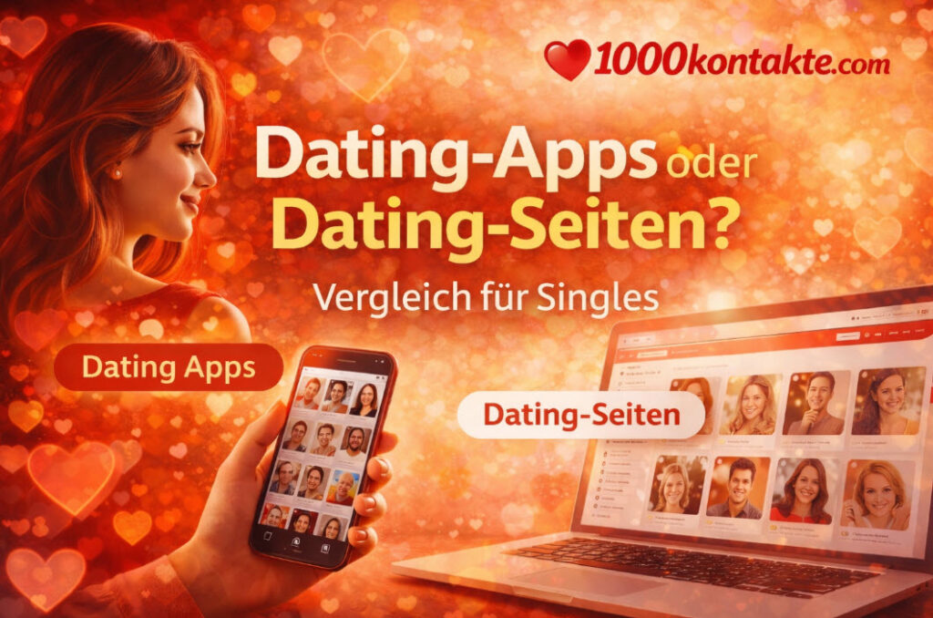 Dating-Apps oder Dating-Seiten