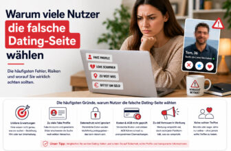 Warum viele Nutzer die falsche Dating-Seite wählen