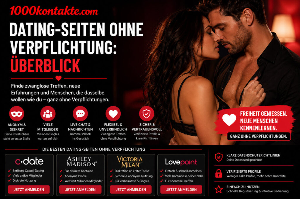 Welche Dating-Seite passt zu welchem Ziel