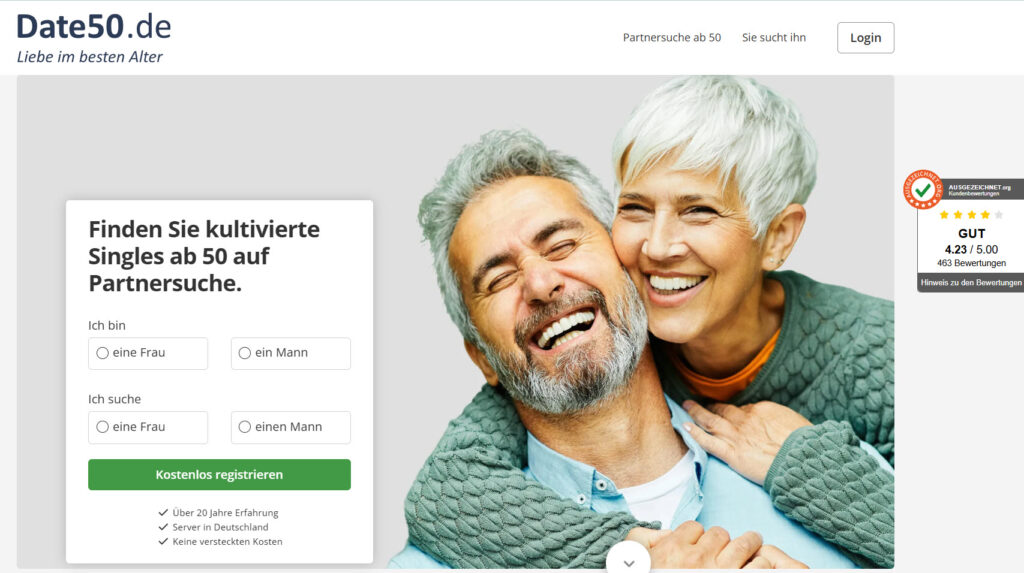 50+ dating seite