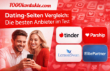 Dating-Seiten Vergleich 2026: Die besten Anbieter im Test