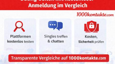 Dating-Seiten mit kostenloser Anmeldung 2026 im Vergleich