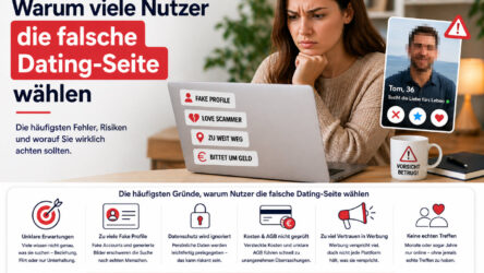 Warum viele Nutzer die falsche Dating-Seite wählen 2026